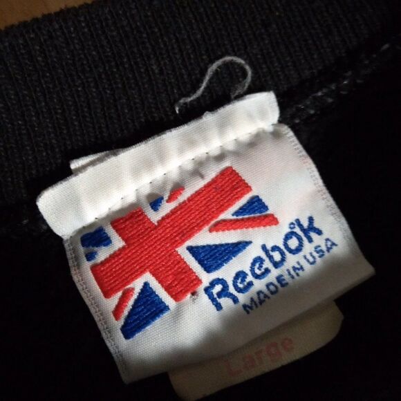 Vintage Reebok Spell Out Logo Crewneck Sweatshirt - Picture 6 of 8